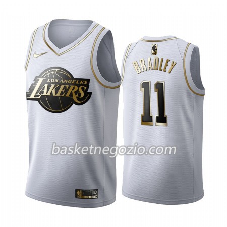 Canotte Uomo Los Angeles Lakers Avery Bradley 11 2019-20 Nike Bianco Golden Edition Swingman